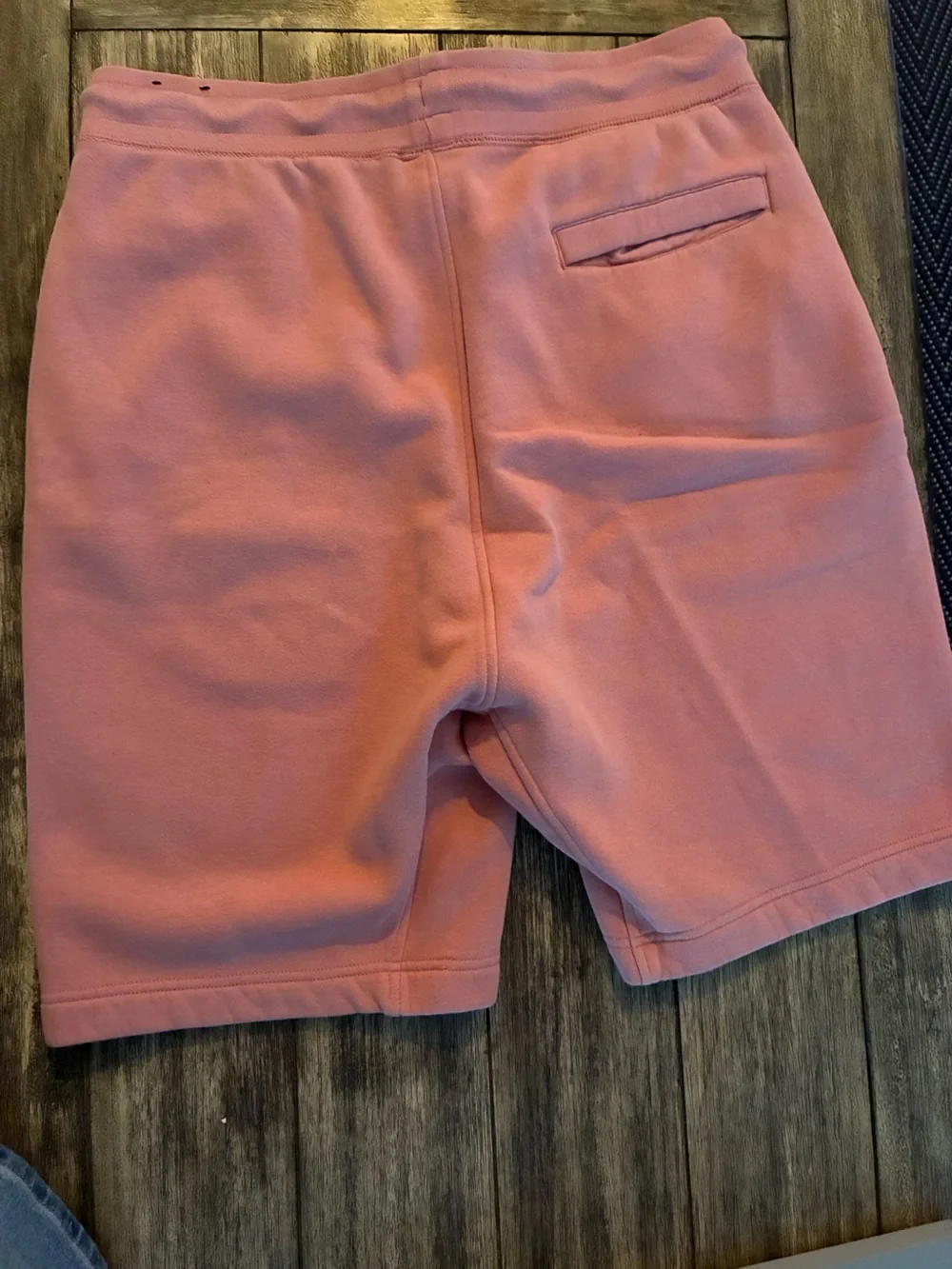 Nike Pink Patch-Detail Men's Flat Front Shorts